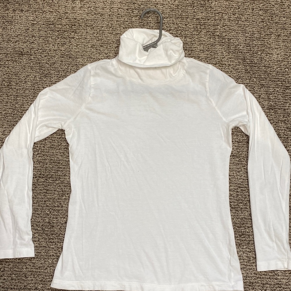 White Turtleneck